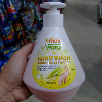 Haii Fress Hand Wash with Extract Citronella Oil 500ml